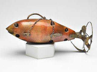 One of the most unique fish decoys we have ever seen.
