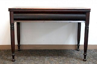 Late Federal American Card Table
