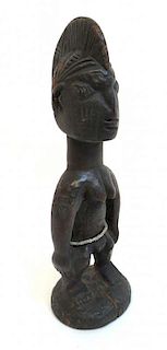 Ibeji Yaruba Tribe Carving, Nigerian, Africa