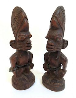 African Carvings, Male/Female