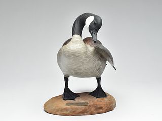 Standing decorative Canada goose, Charles Wargo, Florence, New Jersey.