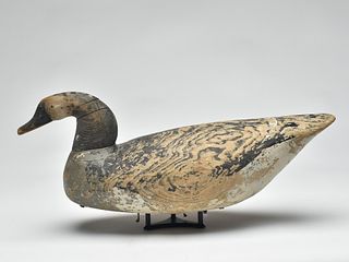 Very rare Canada goose attributed to Phineaus Upshur, Northampton County, Virginia, 1st quarter 20th century.