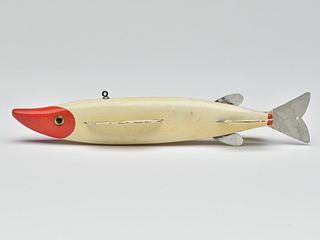 Fish decoy, Ernie Newman, Carlton, Minnesota.
