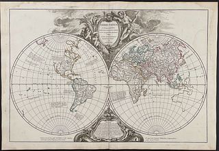 De Vaugondy - Map of the World (Orbis Vetus)
