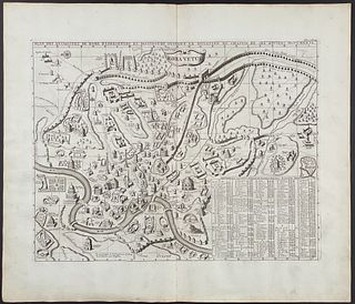 Chatelain - Plan of Rome, Italy