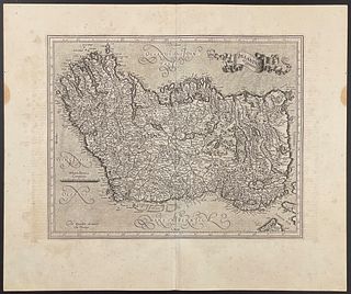 Mercator & Hondius, Folio, pub. 1623 - Map of Ireland