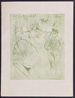 Toulouse-Lautrec - Woman in Royal Court