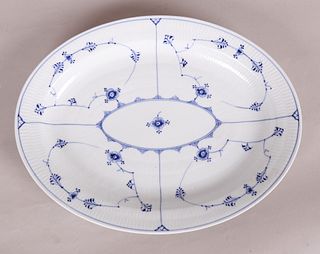
A Royal Copenhagen Plain Lace Serving Platter