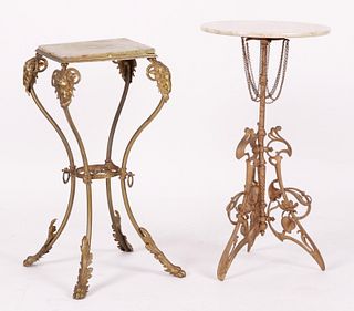 Two Victorian Plant Stands