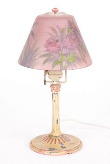 A Handel Reverse Painted Lamp