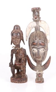 Two Ivory Coast Carvings
