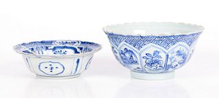 Two 17th Century Chinese Transitional Porcelain Bowls