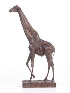 Samuel J. Pietrandrea, Bronze Giraffe Sculpture