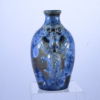 Phil Morgan Jr Pottery Crystalline Face Bottle