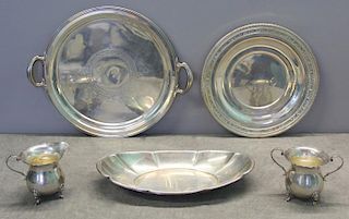STERLING. Miscellaneous Hollow Ware Grouping.