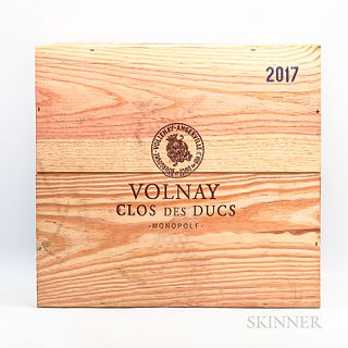 Marquis d'Angerville Volnay Clos des Ducs 2017, 3 magnums (owc)