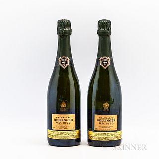 Bollinger R.D. 1990, 2 bottles