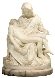 (After Michelangelo) 'Pieta' Sculpture