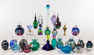 Art Glass Perfume Bottle Assortment