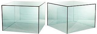 Glass Cube Tables