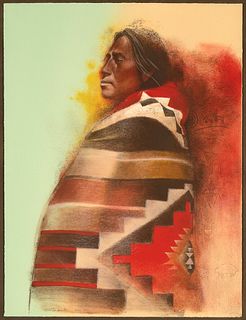 Clifford Beck, Untitled (Navajo Man)