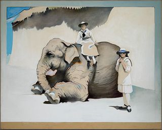 Nick Abdalla, Elephant and Two Girls