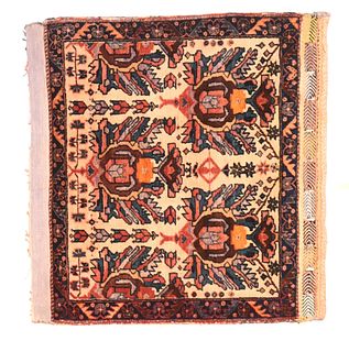 Antique Afshar Rug, 2’3’’ x 2’2’’
