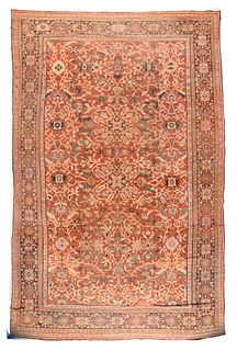 Antique Mahal Soultanabad Rug, 12’7’’ x 19’8’’