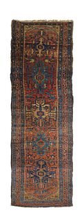 Antique Karajeh Long Rug, 3’4” x 10’7”