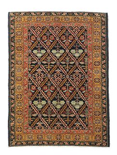 Persian Bakhshaish Rug, 4’1” x 5’10”