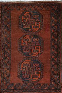 Vintage Afgan Rug, 3’9” x 5’5”