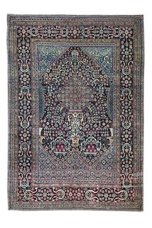 Antique Tehran Rug, 4’10” x 6’11”