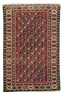 Antique Shirvan Rug, 3’10” x 5’11”
