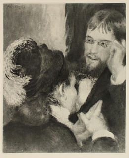 Pierre-Auguste Renoir - La Conversation.