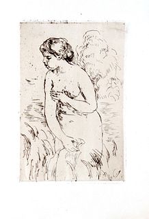 Pierre-Auguste Renoir - Baigneuse debout