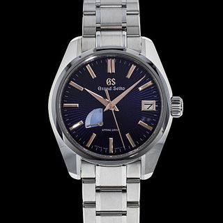 GRAND SEIKO HERITAGE SPRING DRIVE POWER RESERVE DUSK GINZA