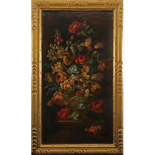 Large 18th Century Classical Floral Still Life oil painting Dutch Old Master