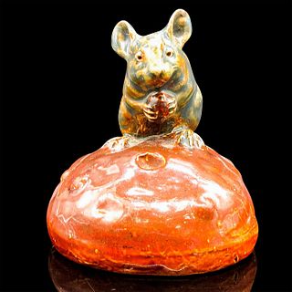 Doulton Lambeth George Tinworth Mouse Figurine, Currant Bun