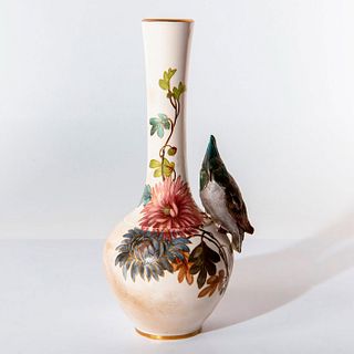 Rare Royal Doulton Ceramic Floral Vase