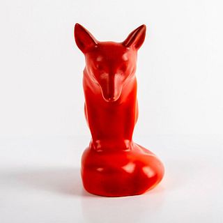 Seated Fox Red Color Trial - Royal Doulton Animal Figurine