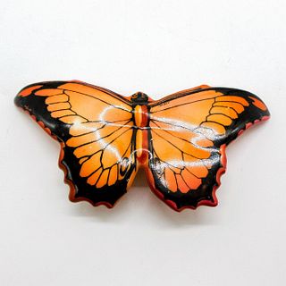 Royal Doulton Figural Clip, Butterfly, Orange