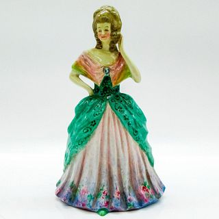 Leslie Johnson Porcelain Figurine, Woman in Dress
