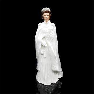 Queen Elizabeth II HN2878 Unique - Royal Doulton Figurine