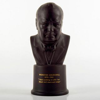 Wedgwood, Winston Churchill Basalt Bust #645