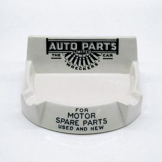 Royal Doulton Advertising Ware Ashtray, Autoparts Limited