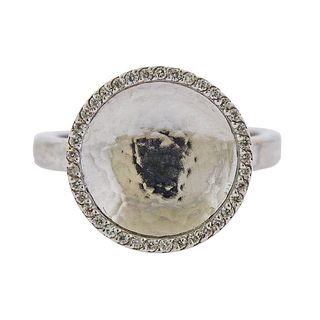 Gurhan Hourglass Gold Diamond Ring