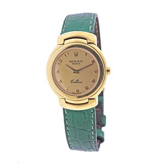 Rolex Cellini 18k Gold Watch 6621