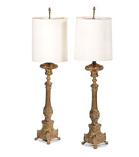 Classical-style Brass Floor Lamps 