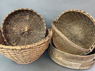 Four Pieces of Basketry