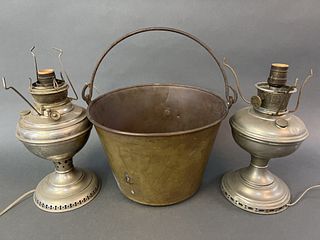 Bucket and Fluid Lamps